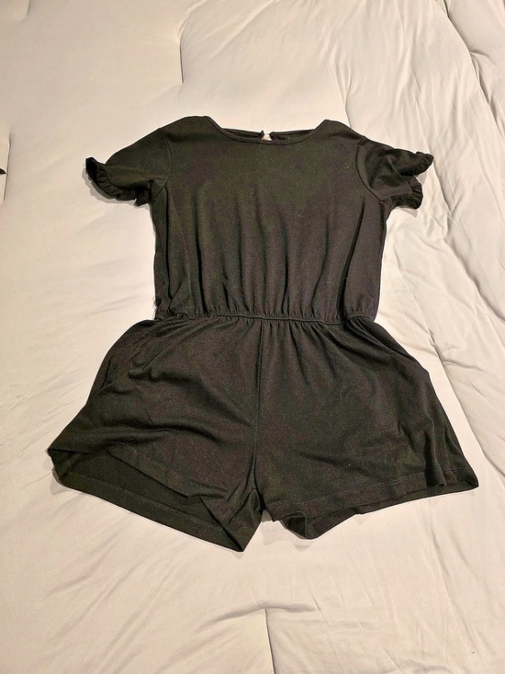 Kids Black Romper